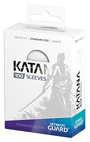 Ultimate Guard Katana Card Sleeves: 100 Standard Size TCG Sleeves, 66 x 91mm, Clear Back, Tournament Quality, No PVC & Acid-Free, High Clarity - Image 6