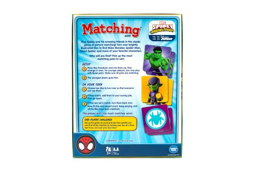 Wonder Forge Marvel Spidey and His Amazing Friends Matching Game - Memory Game for Kids Ages 3+ - Educational Fun for Toddler Boys and Girls - Image 7