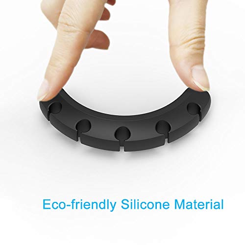 Cord Organizer, Cable Clips Cord Holder, Cable Management USB Cable Power Wire Cord Clips, 2 Packs Cable Organizers for Car Home and Office (5, 3 Slots) - Image 9