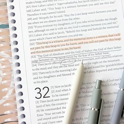 The Bible in a Year A 52-Week Study for Women, Spiral Bible Study Guide, 52-Week Bible Study Plan (A5) - Image 4