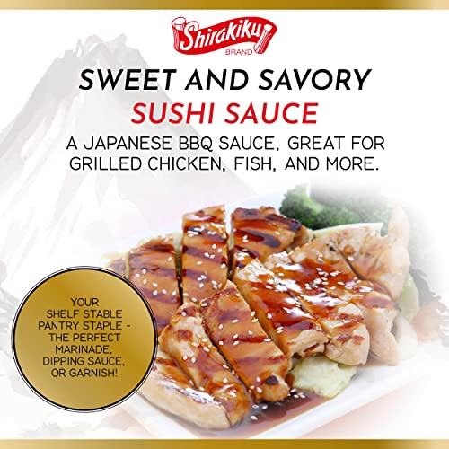 Japanese Sushi Sauce by Shirakiku | Sweet and Savory Authentic Asian, Cooking, Grilling, Perfect for Eel, Unagi | Non GMO| 18 oz. - Image 5