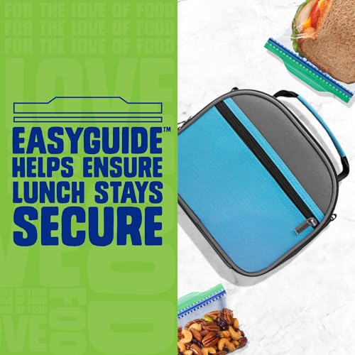 Ziploc Sandwich and Snack Bags with EasyGuide Texture, Plastic Storage Bags with Grip 'n Seal Technology, 105 Bags Total - Image 5
