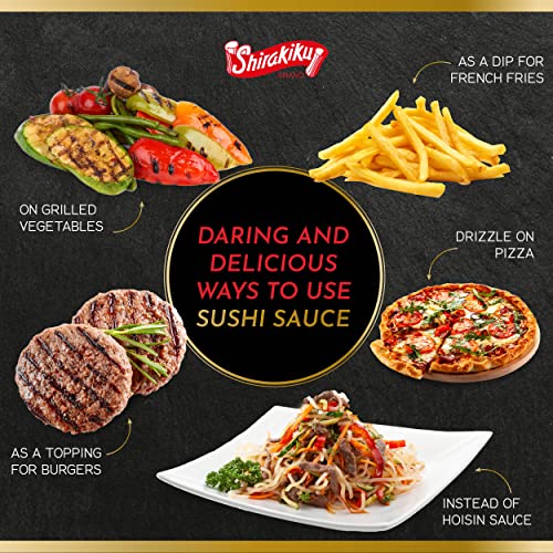 Japanese Sushi Sauce by Shirakiku | Sweet and Savory Authentic Asian, Cooking, Grilling, Perfect for Eel, Unagi | Non GMO| 18 oz. - Image 7