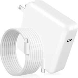 Mac Book Pro Charger - 118W USB C Fast Charger Power Adapter Compatible with MacBook Pro & MacBook Air 13, 14, 15, 16 inch, M1 M2 M3 M4, New ipad Pro and All USB C Device, 6.6ft Charge Cable