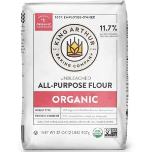 King Arthur Flour Organic Unbleached All Purpose Flour - 2 lbs