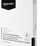 Amazon Basics Cardstock Paper, 8.5" x 11", 65 lb/176 gsm, 96 Bright, White, 250 Sheets
