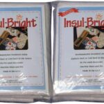 Insul-Bright Insulated Lining 36 x 45 Inches - 2 Packs