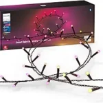 Philips Hue Indoor/Outdoor Holiday 130-Foot Festavia String Lights - 500 Mini Color Changing Smart LEDs - Weatherproof - Control with Hue App - Works with Alexa, Google Assistant and Apple HomeKit