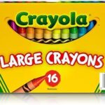 Crayola Large Crayons, Classic Colors, 16 Count