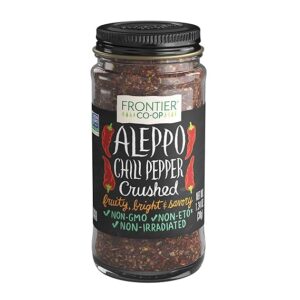 Frontier Aleppo Chili Pepper, Crushed, 1.34 Ounce