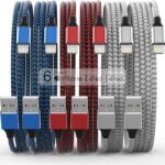[Apple MFi Certified] 6Pack 3/3/6/6/6/10 FT iPhone Charger Nylon Braided Fast Charging Lightning Cable Compatible iPhone 14 Pro/13 mini/13/12/11 Pro MAX/XR/XS/8/7/Plus/6S/SE/iPad