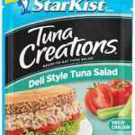 StarKist Tuna Creations Deli Style Tuna Salad, 3 oz Pouch (1 Pack) Ready to Eat Wild Caught Tuna, 13g Protein, 80 Calories Per Serving, Gluten Free, Soy Free, Kosher, Perfect for Meals and Snacks