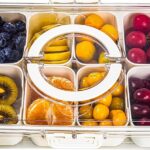 Divided Serving Tray with Handle, 8 Compartments Snack Box for Candy, Nuts, Cookies, Fruit, Snacks Platters, Party Favor, Wedding, Home Decor